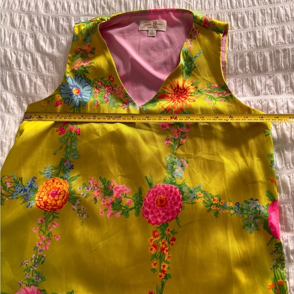 Julie Brown Green Floral V-Neck Sundress - Picture 6 of 12